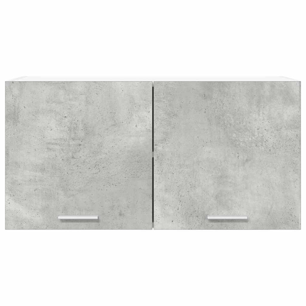 Hanging Cabinet Concrete Grey 80 x 31 x 40 cm Engineered Wood