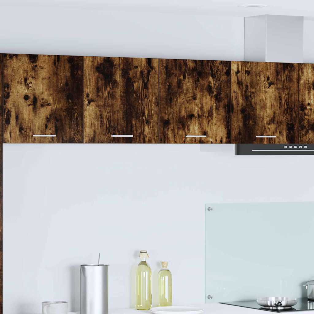 Hanging Cabinet Smoked Oak 80 x 31 x 40 cm Engineered Wood