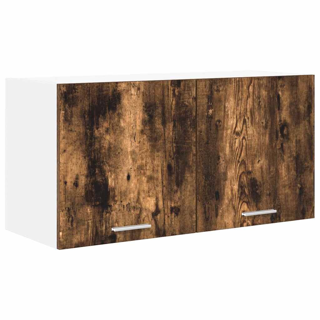 Hanging Cabinet Smoked Oak 80 x 31 x 40 cm Engineered Wood