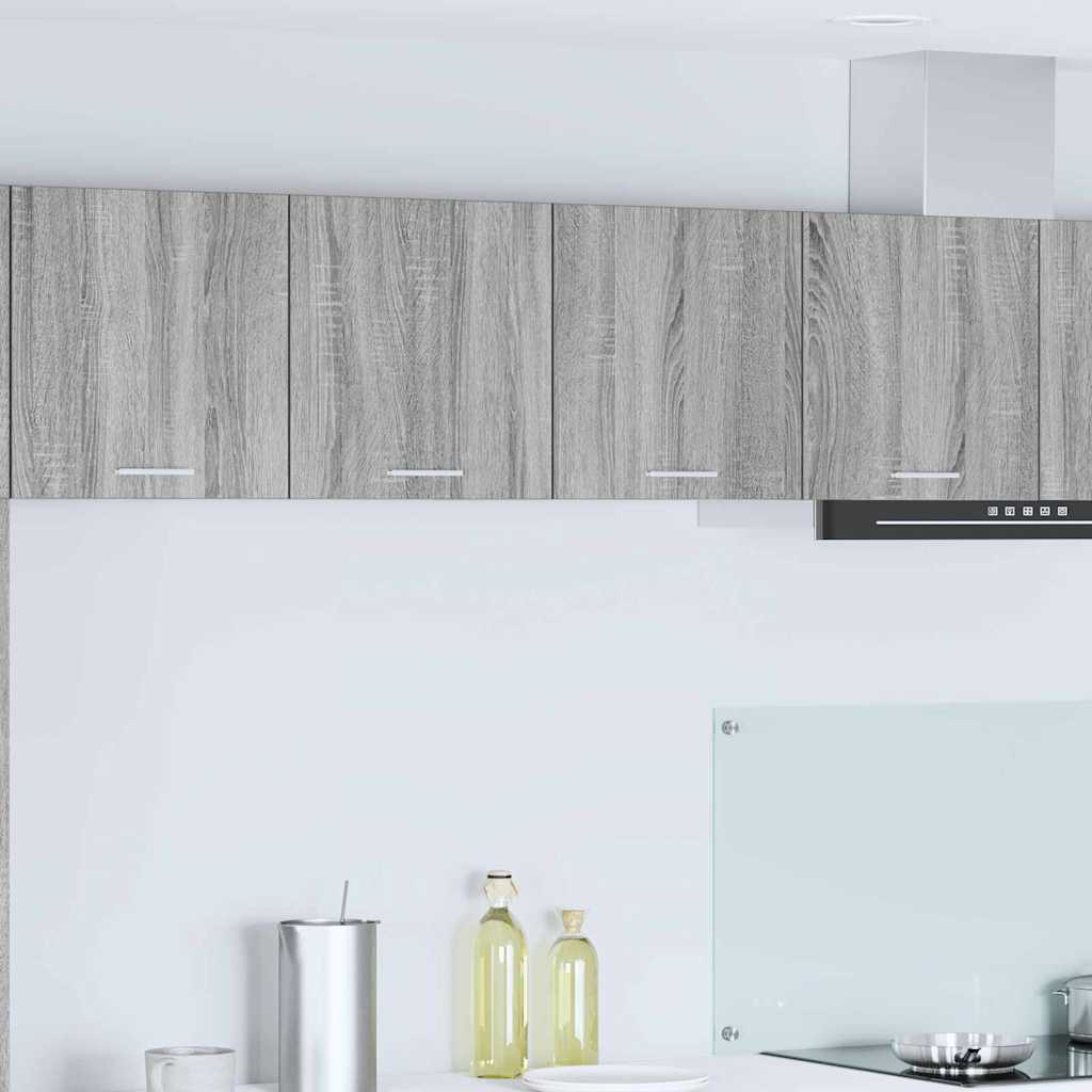 Hanging Cabinet Grey Sonoma 80 x 31 x 40 cm Engineered Wood