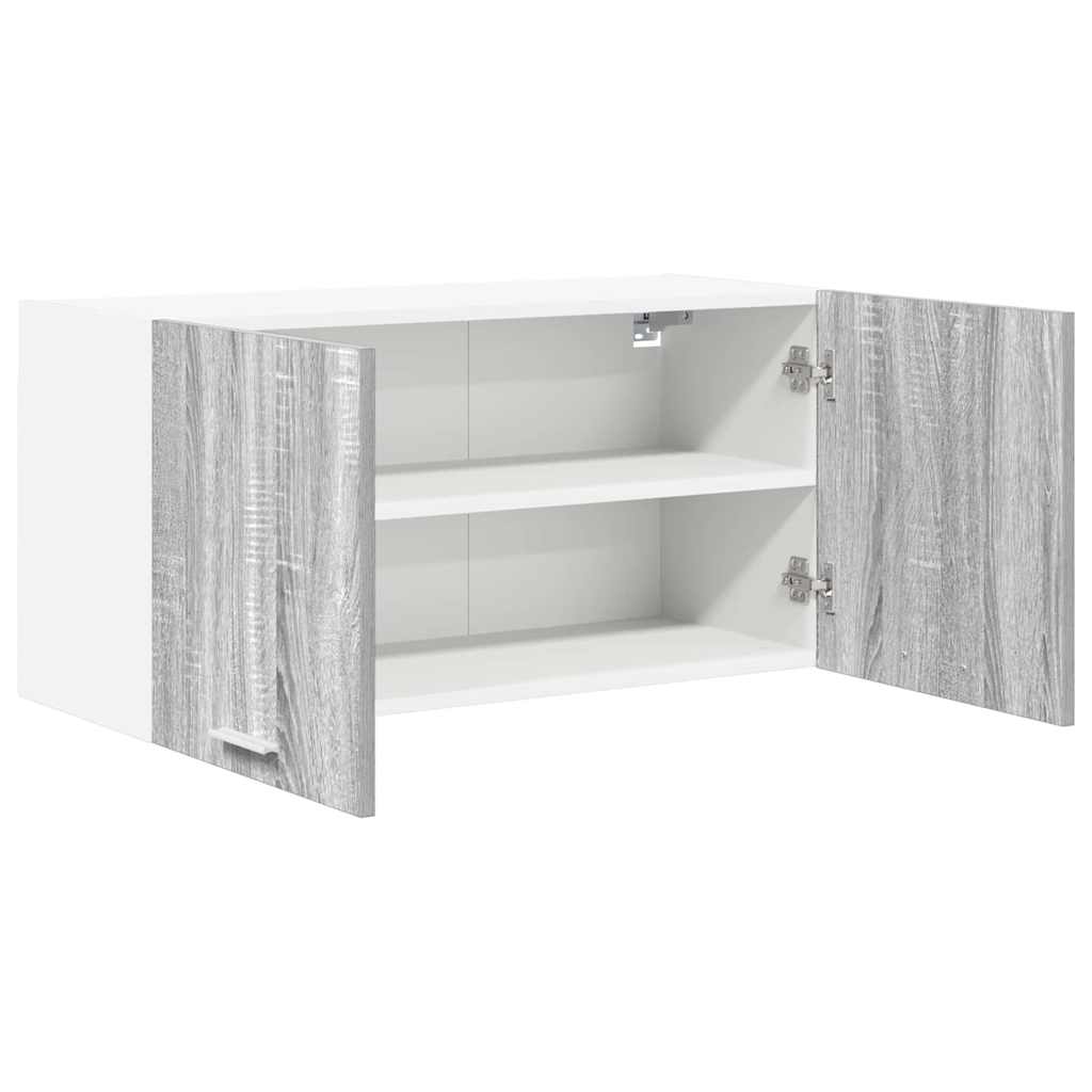 Hanging Cabinet Grey Sonoma 80 x 31 x 40 cm Engineered Wood