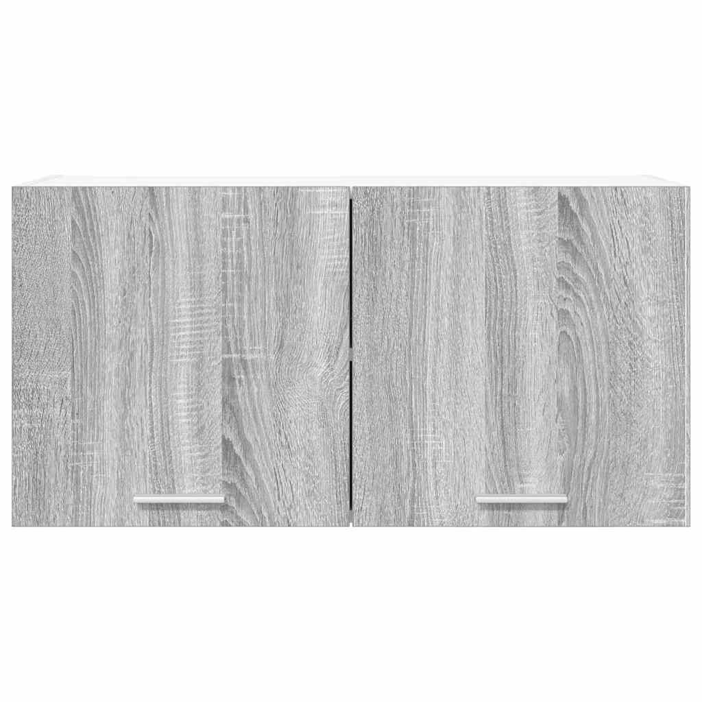 Hanging Cabinet Grey Sonoma 80 x 31 x 40 cm Engineered Wood