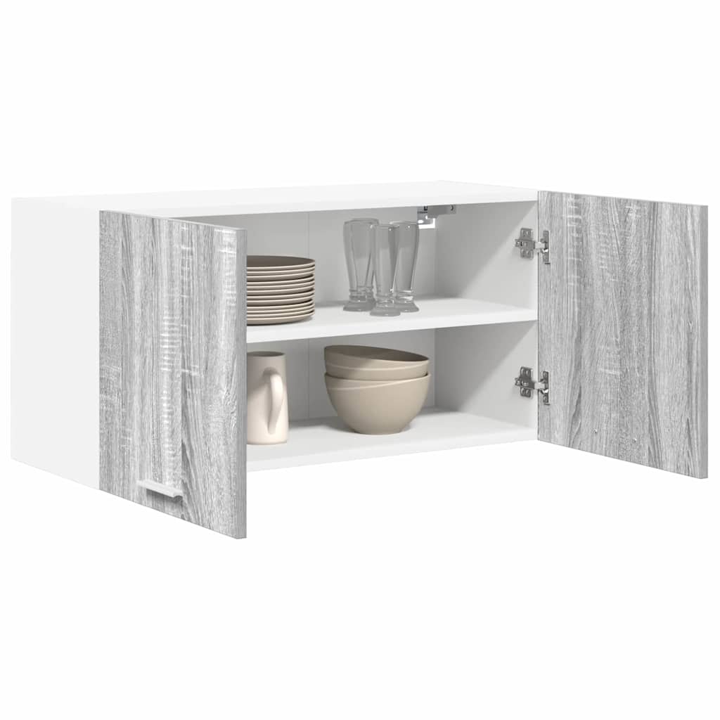 Hanging Cabinet Grey Sonoma 80 x 31 x 40 cm Engineered Wood