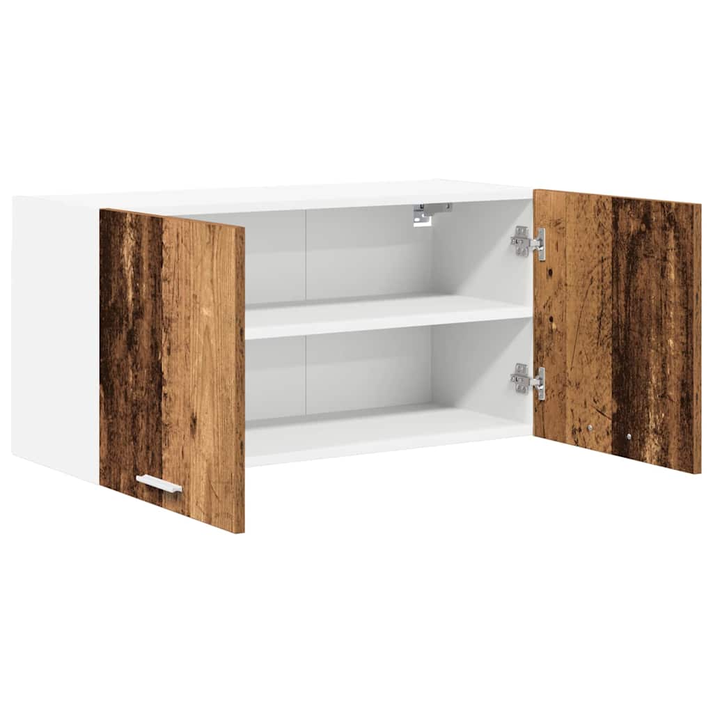 Hanging Cabinet Old Wood 80 x 31 x 40 cm Engineered Wood