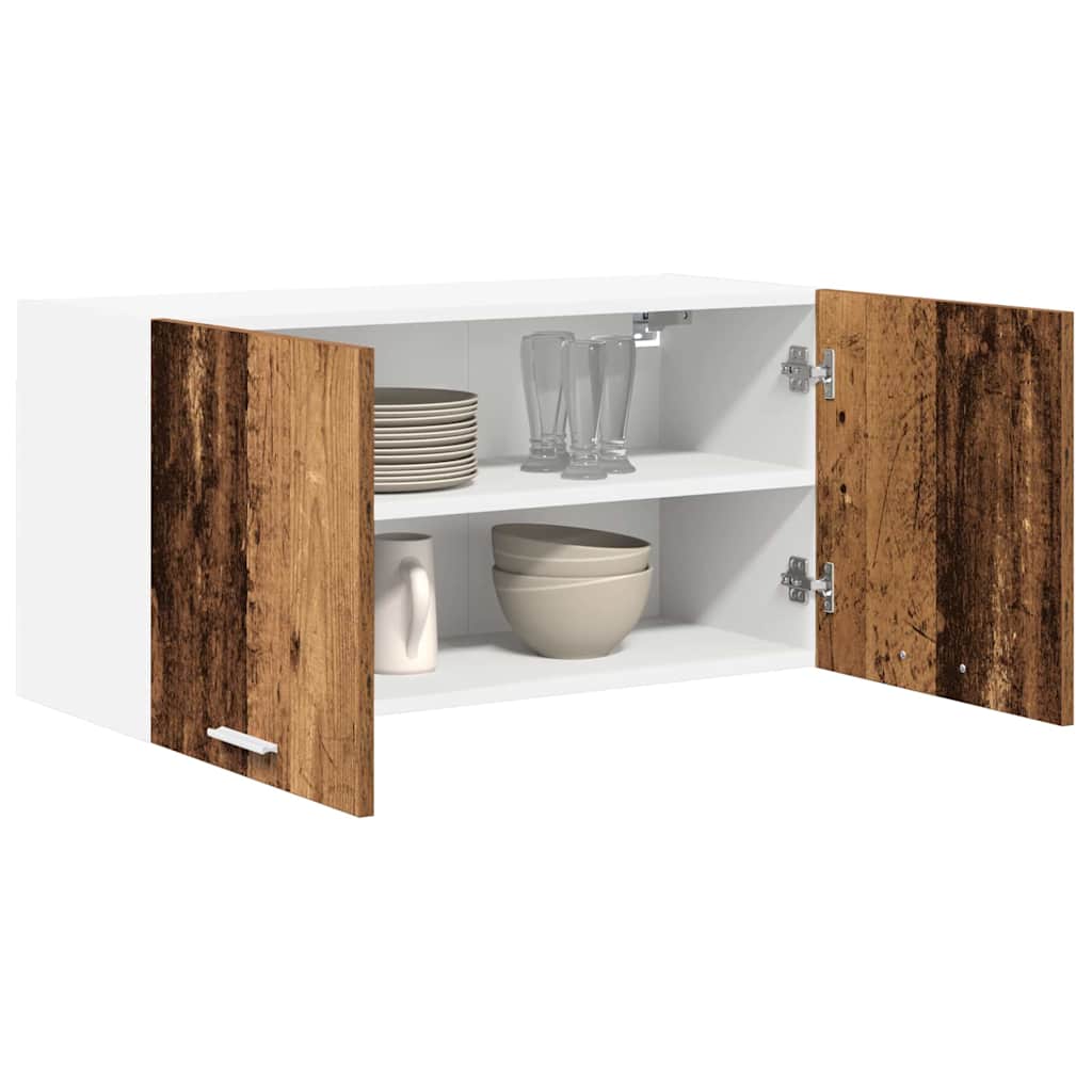Hanging Cabinet Old Wood 80 x 31 x 40 cm Engineered Wood