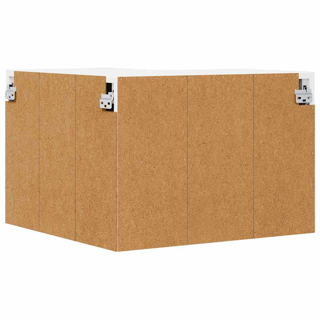 Hanging Cabinet White 57 x 57 x 40 cm Engineered Wood