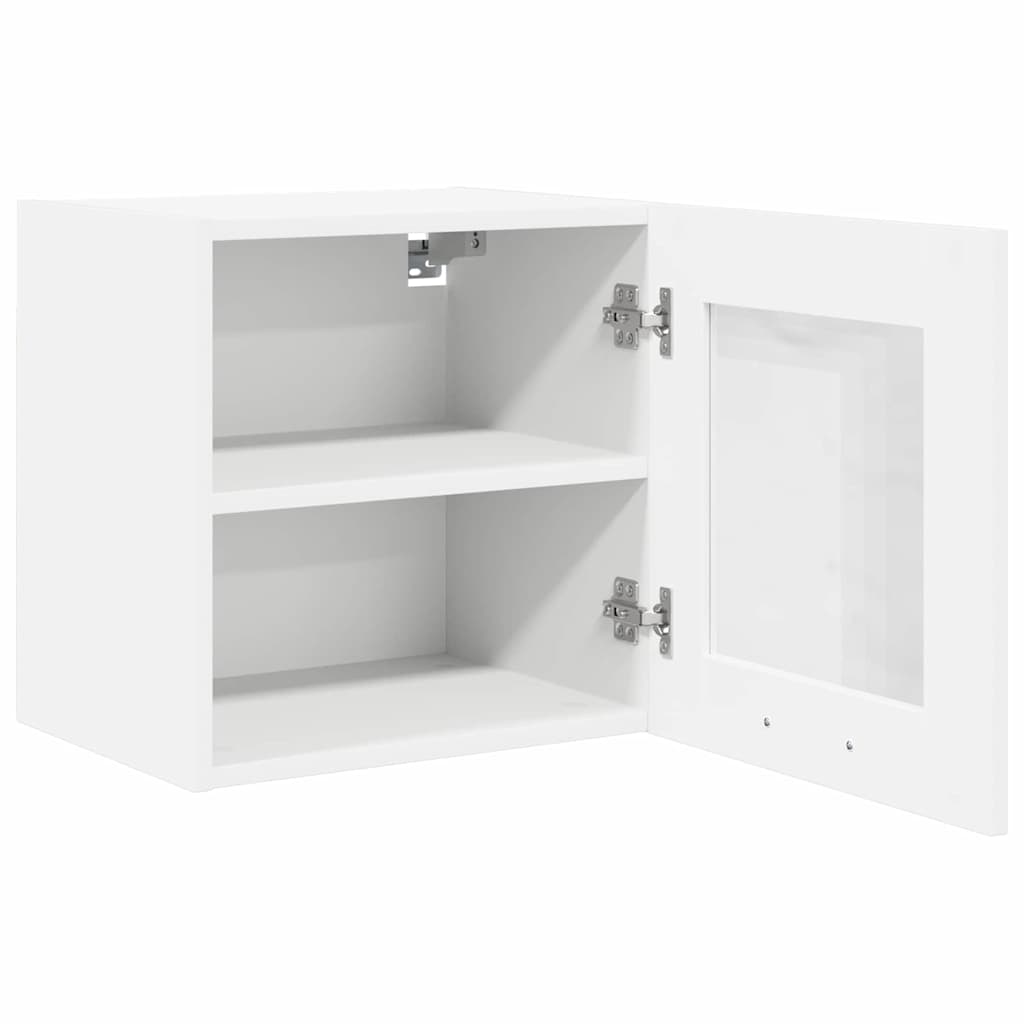 Hanging Cabinet 2 pcs White 40 x 31 x 40 cm Engineered Wood