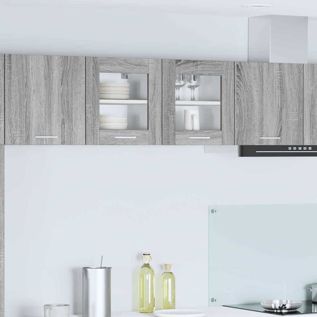 Hanging Cabinet Grey Sonoma 40 x 31 x 40 cm Engineered Wood