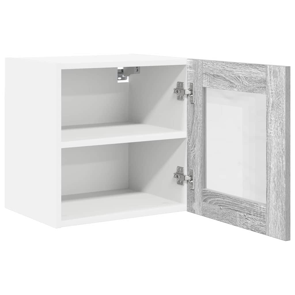 Hanging Cabinet Grey Sonoma 40 x 31 x 40 cm Engineered Wood