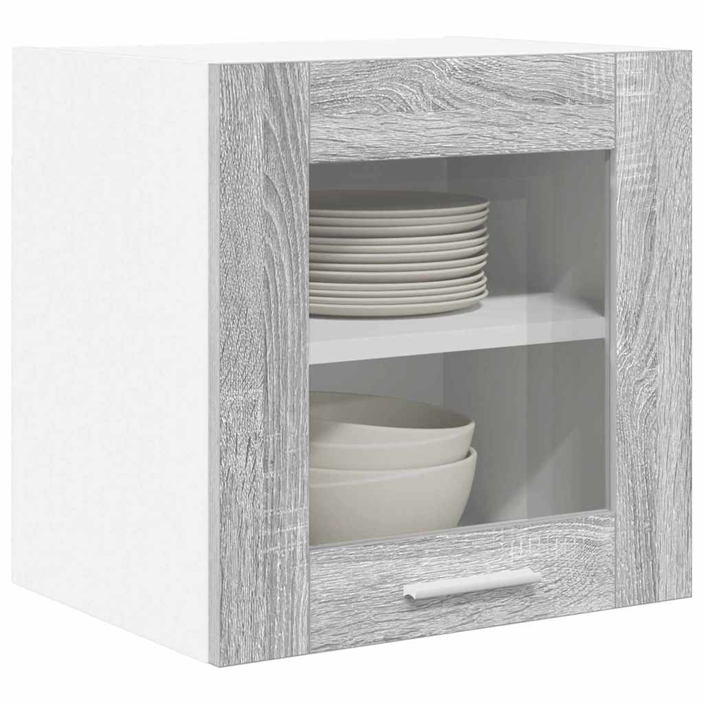 Hanging Cabinet Grey Sonoma 40 x 31 x 40 cm Engineered Wood