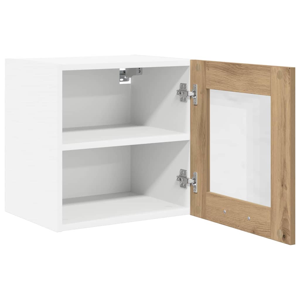 Hanging Cabinet Riga 2 pcs Artisan Oak 40 x 31 x 40 cm