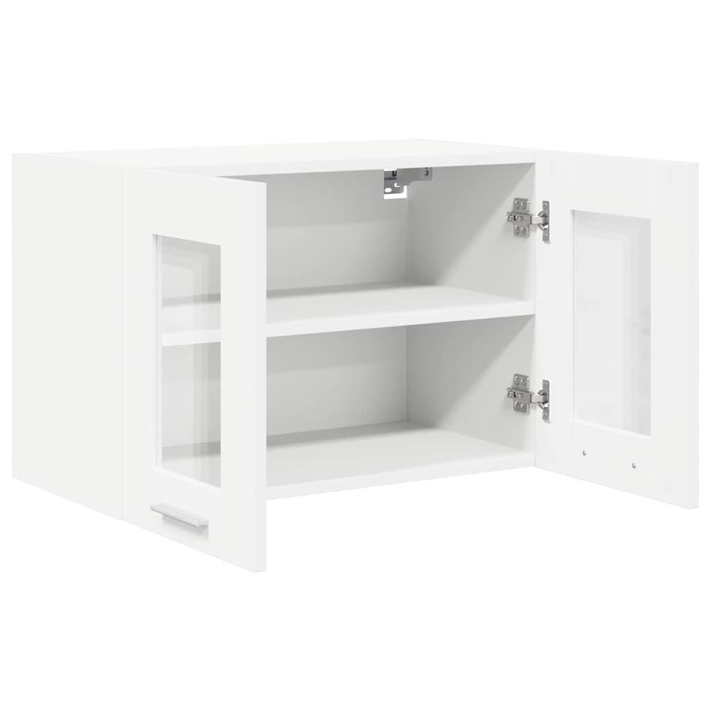 Hanging Cabinet 2 pcs White 60 x 31 x 40 cm Engineered Wood