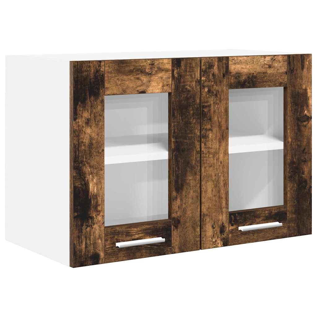 Hanging Cabinet Smoked Oak 60 x 31 x 40 cm Engineered Wood