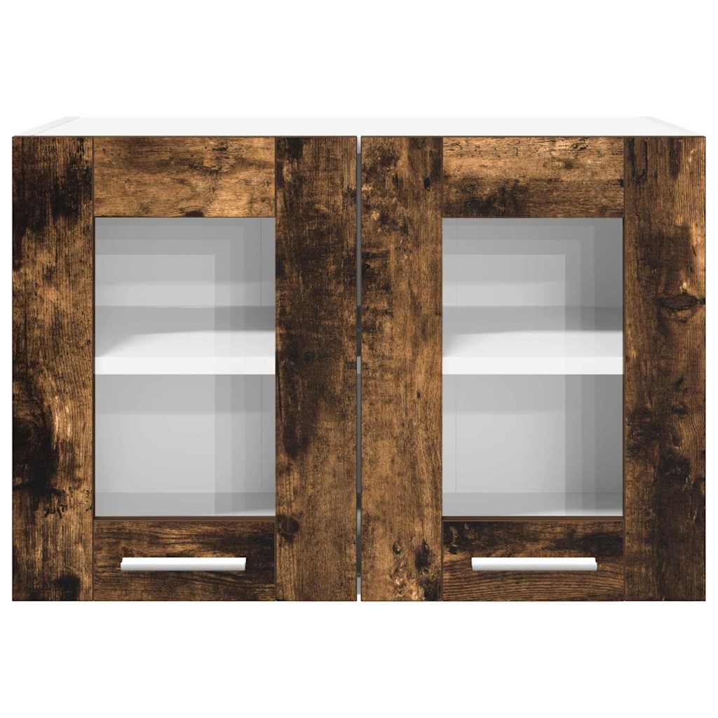 Hanging Cabinet Smoked Oak 60 x 31 x 40 cm Engineered Wood
