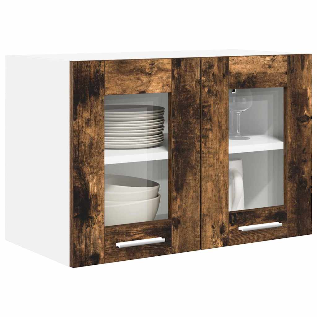 Hanging Cabinet Smoked Oak 60 x 31 x 40 cm Engineered Wood