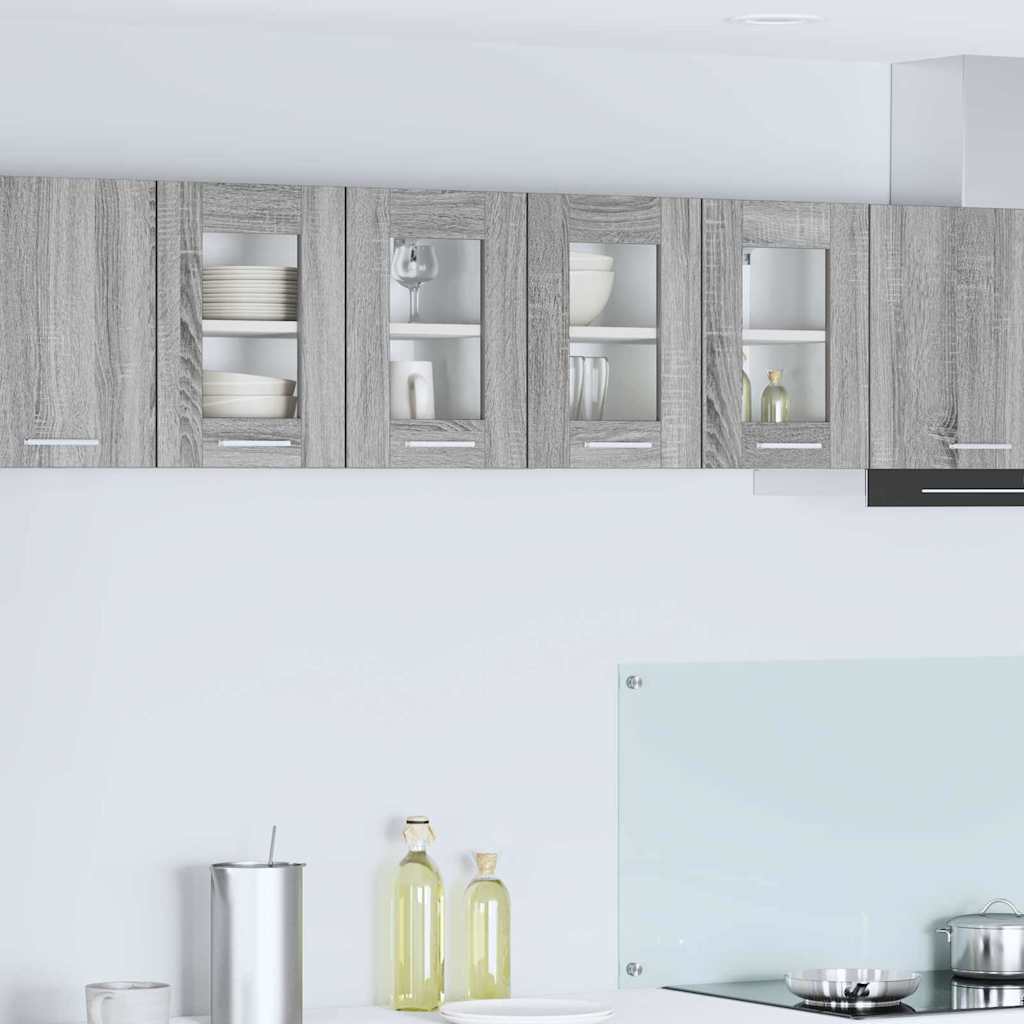 Hanging Cabinet Grey Sonoma 60 x 31 x 40 cm Engineered Wood