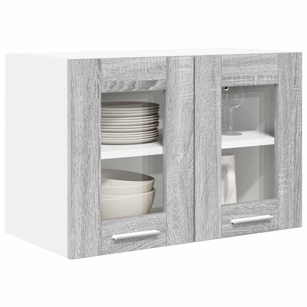 Hanging Cabinet Grey Sonoma 60 x 31 x 40 cm Engineered Wood