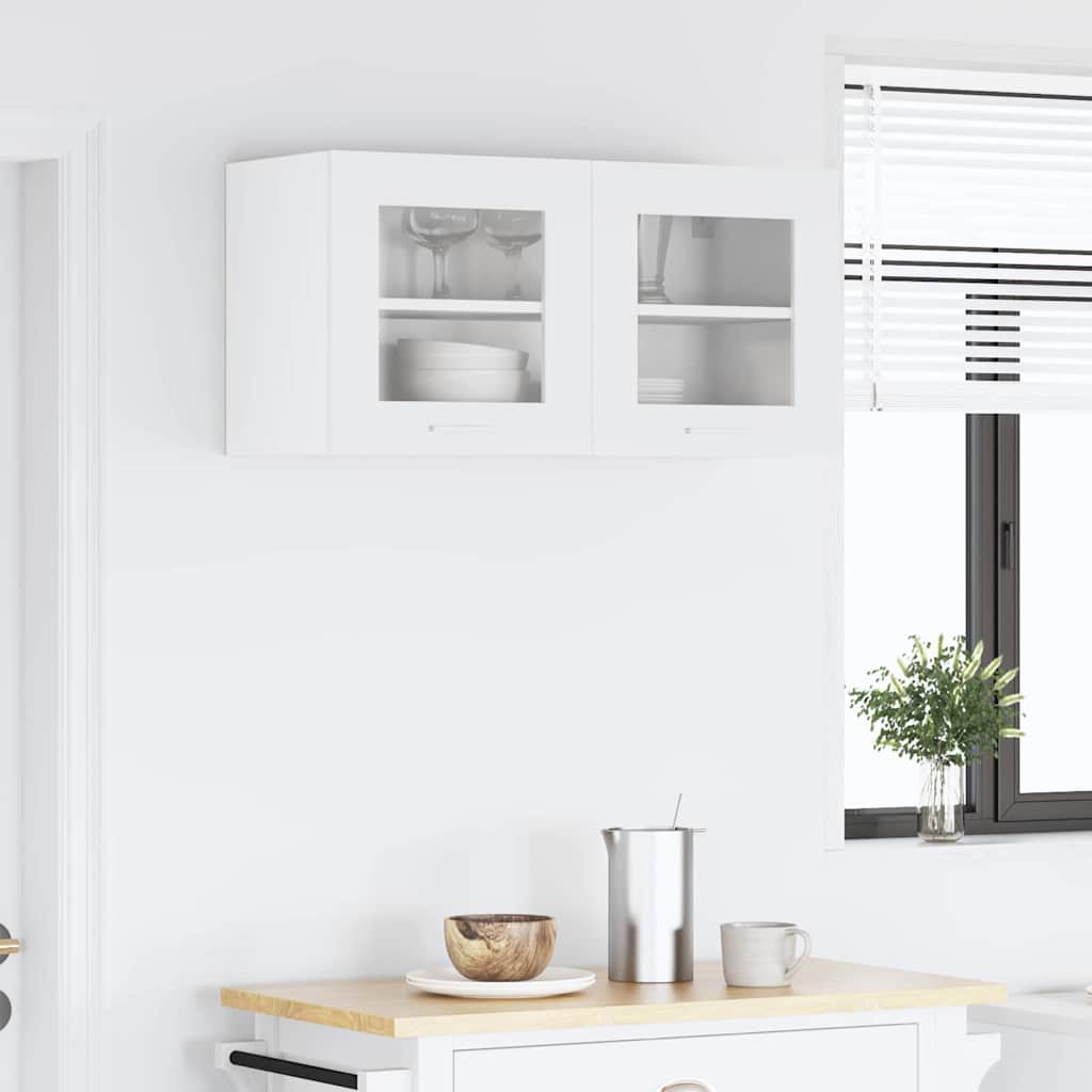 Hanging Cabinet White 80 x 31 x 40 cm Engineered Wood