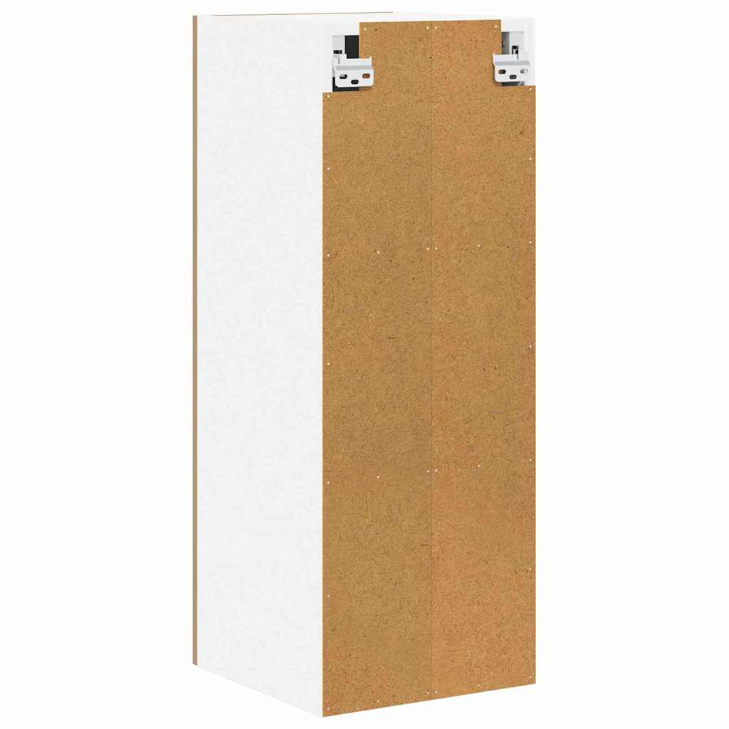 Hanging Cabinet 2 pcs Artisan Oak and White 30 x 31 x 80 cm