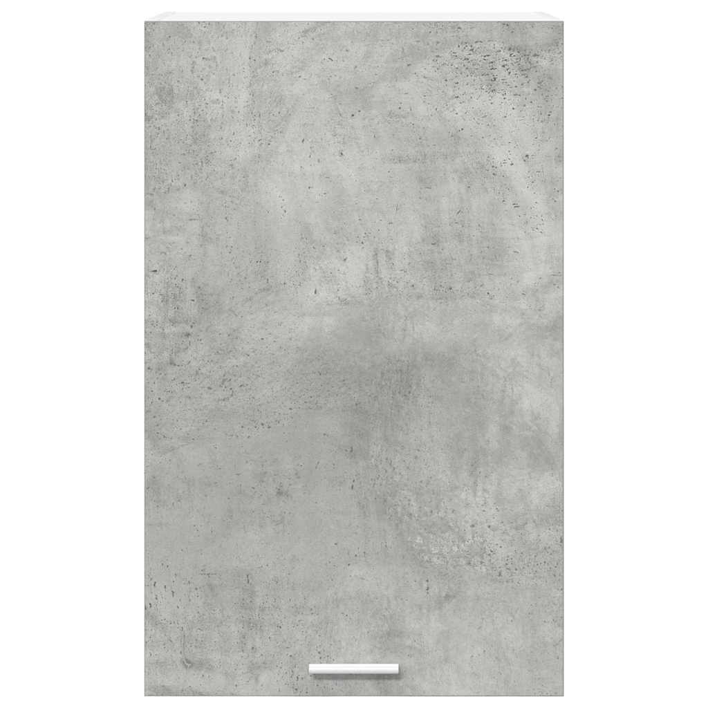 Hanging Cabinet Concrete Grey and White 50 x 31 x 80 cm