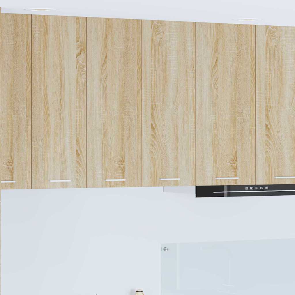 Hanging Cabinet Sonoma Oak 60 x 31 x 80 cm Engineered Wood
