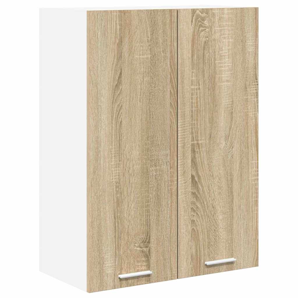 Hanging Cabinet Sonoma Oak 60 x 31 x 80 cm Engineered Wood