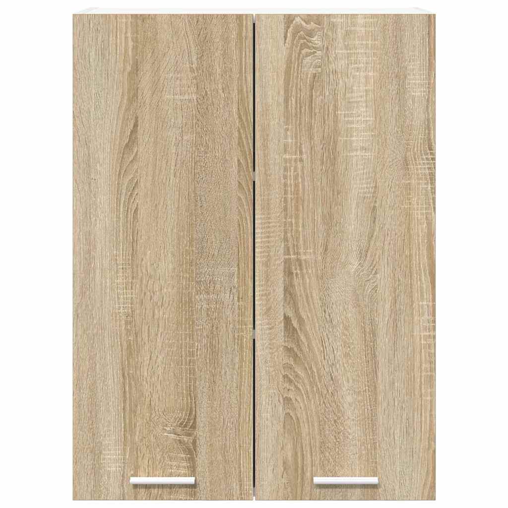 Hanging Cabinet Sonoma Oak 60 x 31 x 80 cm Engineered Wood