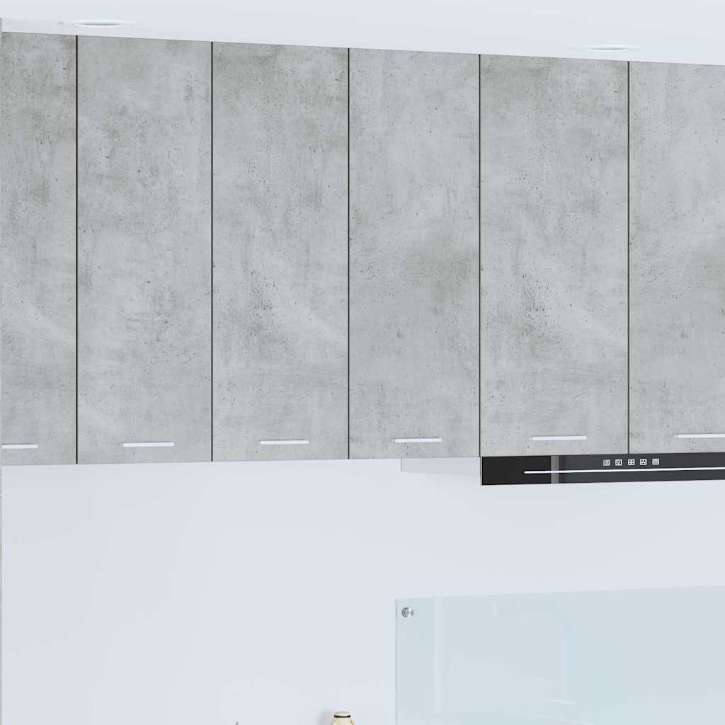 Hanging Cabinet Concrete Grey 60 x 31 x 80 cm Engineered Wood