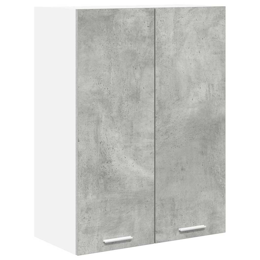 Hanging Cabinet Concrete Grey 60 x 31 x 80 cm Engineered Wood