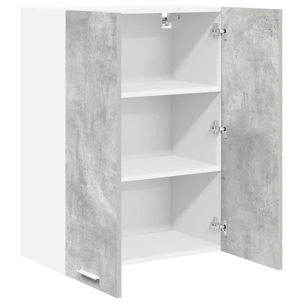 Hanging Cabinet Concrete Grey 60 x 31 x 80 cm Engineered Wood