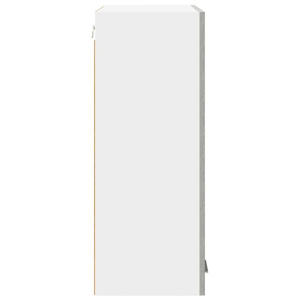 Hanging Cabinet Concrete Grey 60 x 31 x 80 cm Engineered Wood