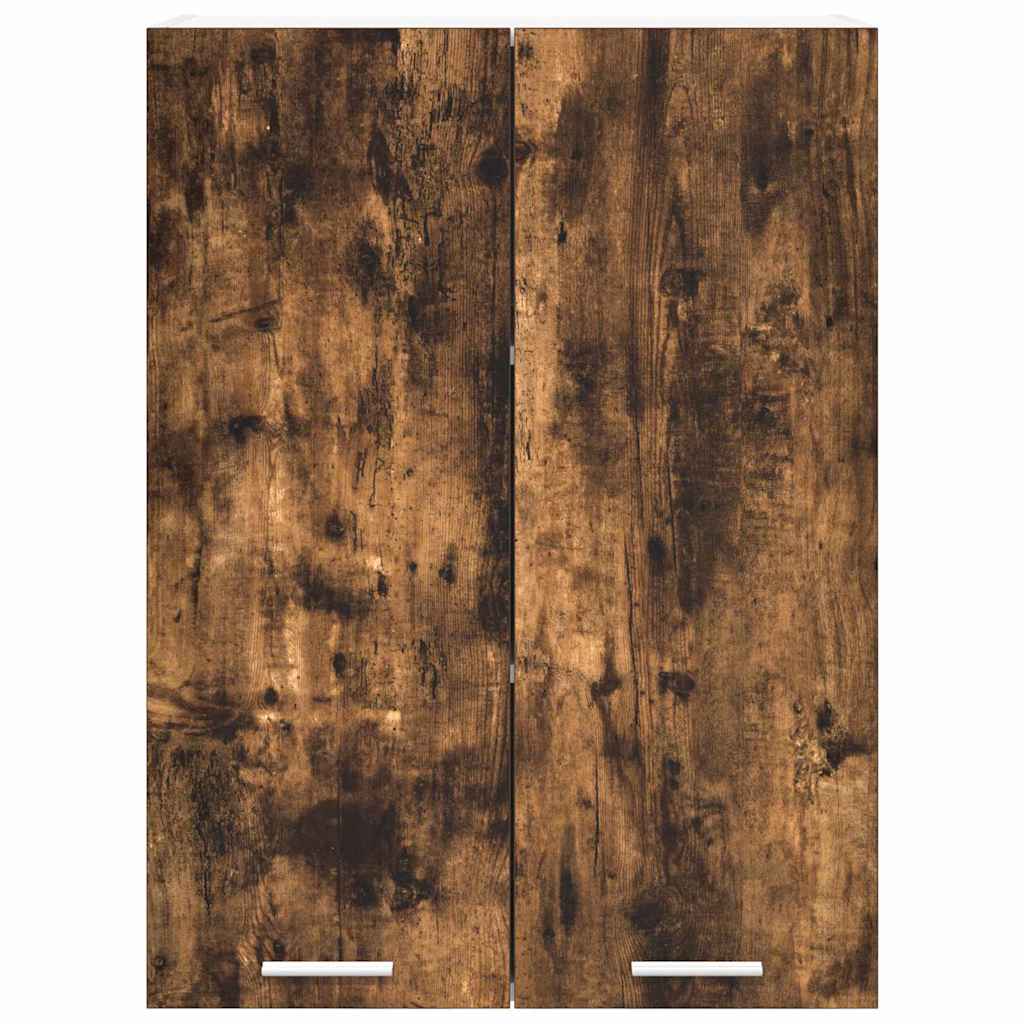 Hanging Cabinet Smoked Oak 60 x 31 x 80 cm Engineered Wood
