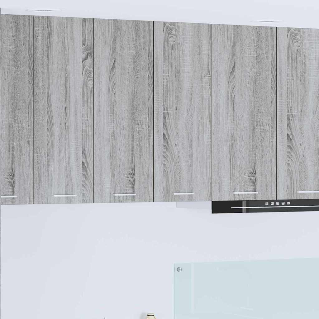 Hanging Cabinet Grey Sonoma 60 x 31 x 80 cm Engineered Wood