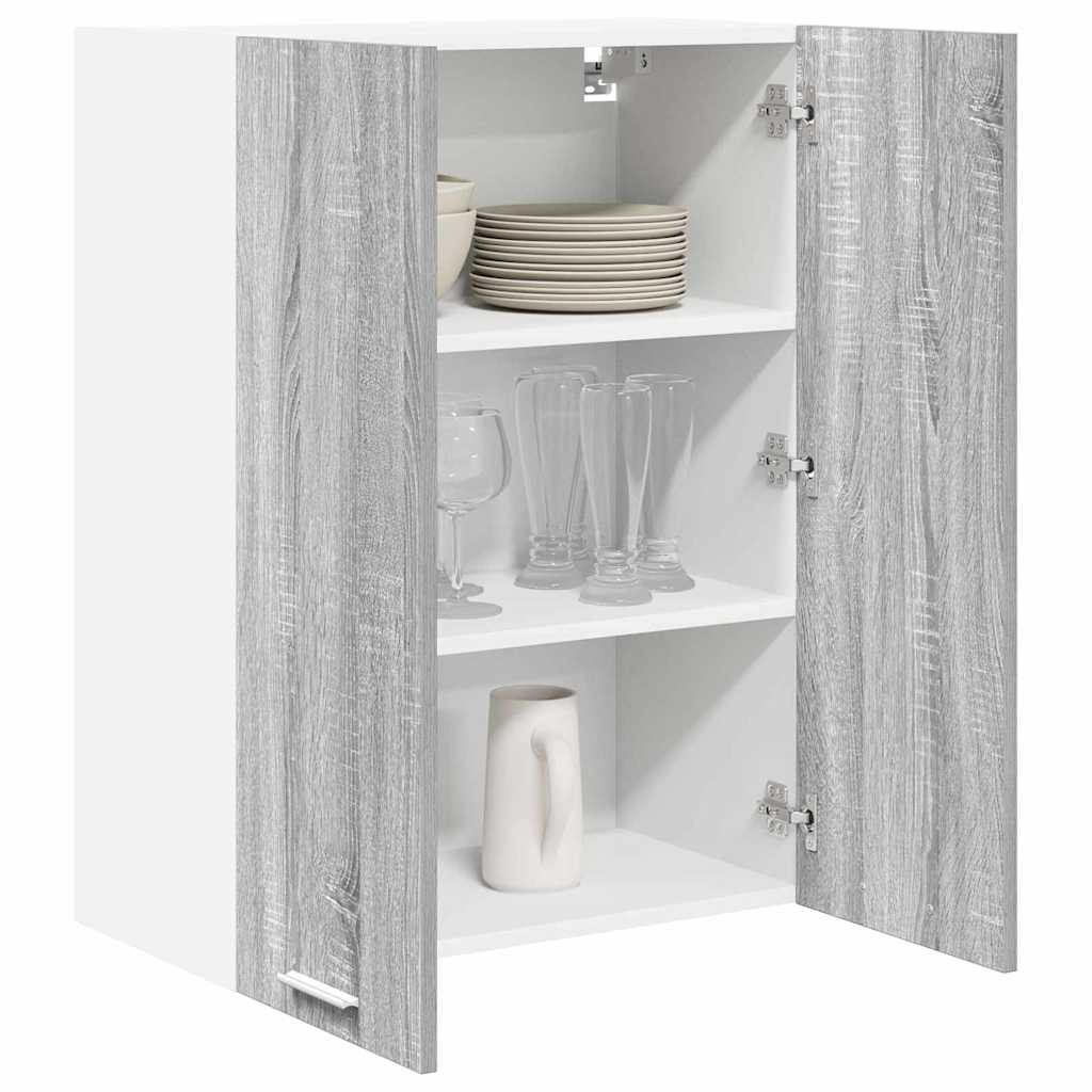 Hanging Cabinet Grey Sonoma 60 x 31 x 80 cm Engineered Wood