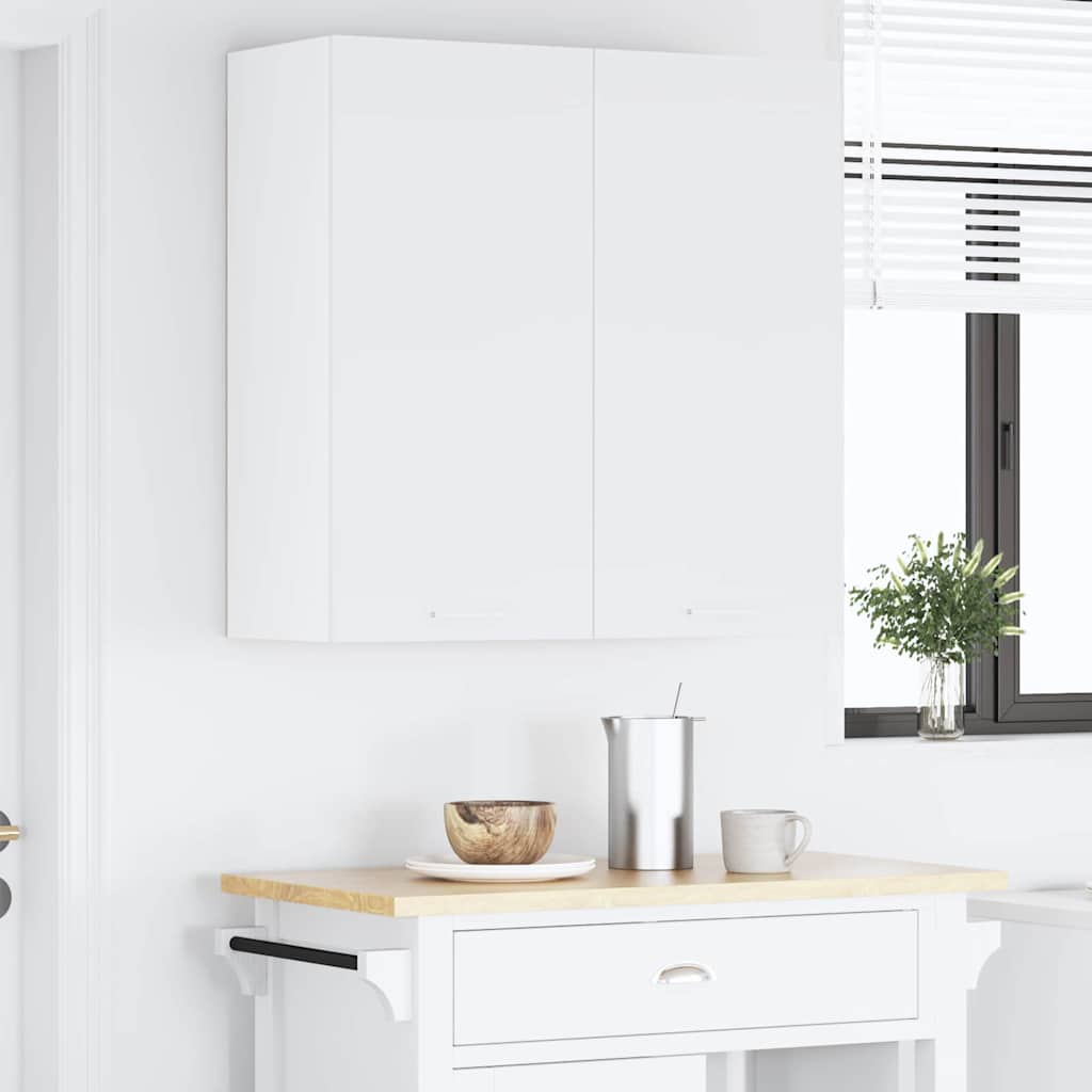 Hanging Cabinet White 80 x 31 x 80 cm Engineered Wood
