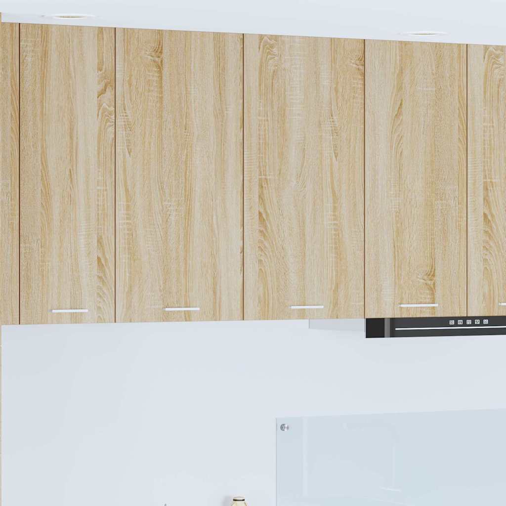 Hanging Cabinet Sonoma Oak 80 x 31 x 80 cm Engineered Wood