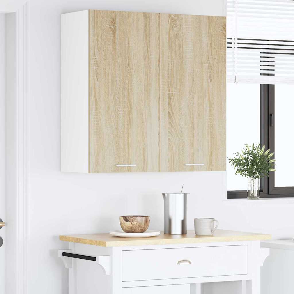 Hanging Cabinet Sonoma Oak 80 x 31 x 80 cm Engineered Wood