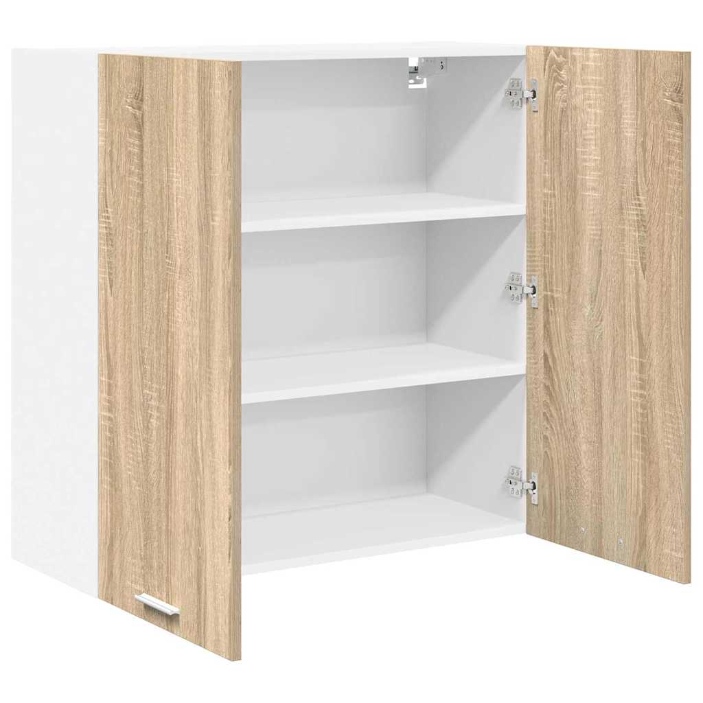 Hanging Cabinet Sonoma Oak 80 x 31 x 80 cm Engineered Wood