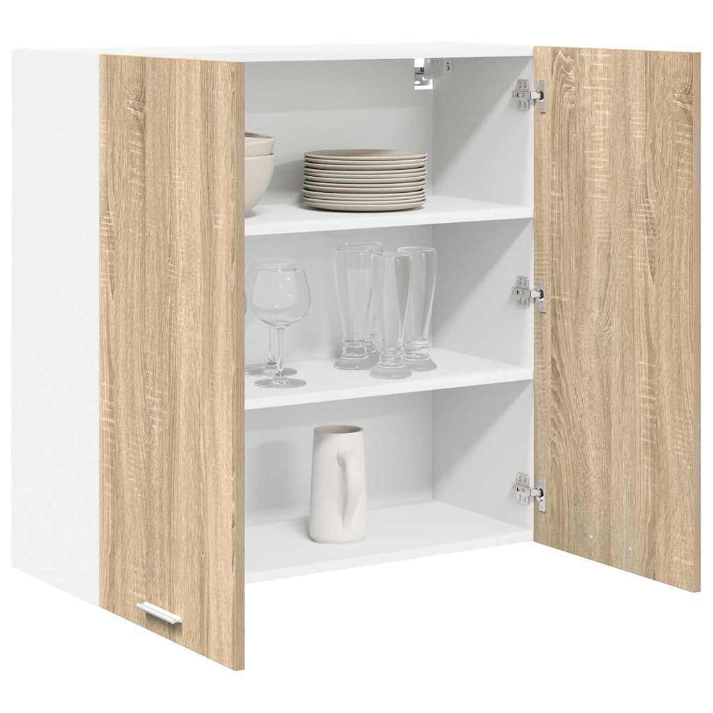 Hanging Cabinet Sonoma Oak 80 x 31 x 80 cm Engineered Wood