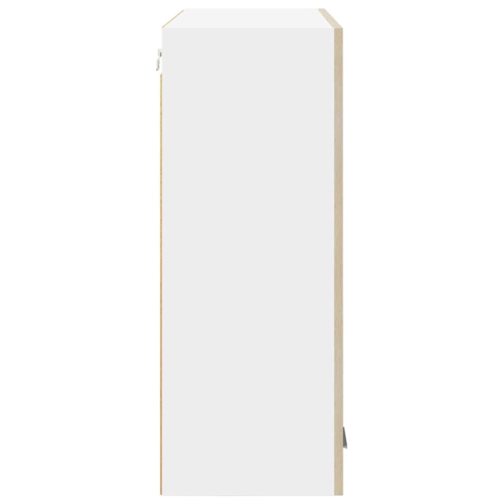 Hanging Cabinet Sonoma Oak 80 x 31 x 80 cm Engineered Wood