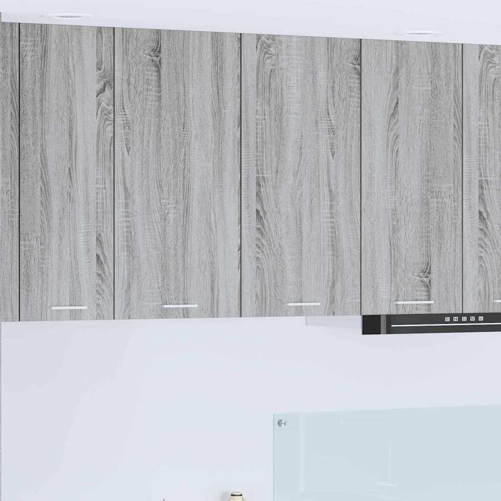 Hanging Cabinet Grey Sonoma 80 x 31 x 80 cm Engineered Wood