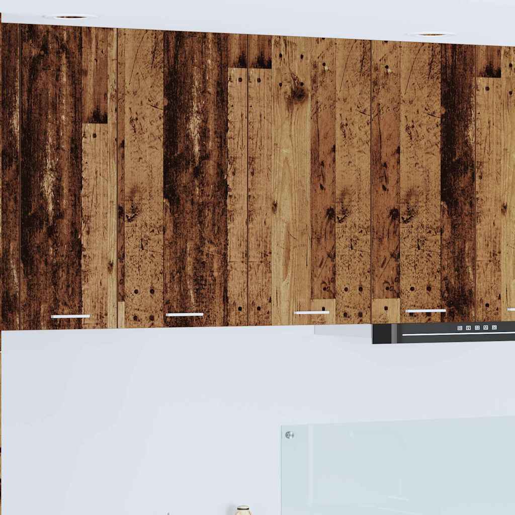 Hanging Cabinet Old Wood 80 x 31 x 80 cm Engineered Wood