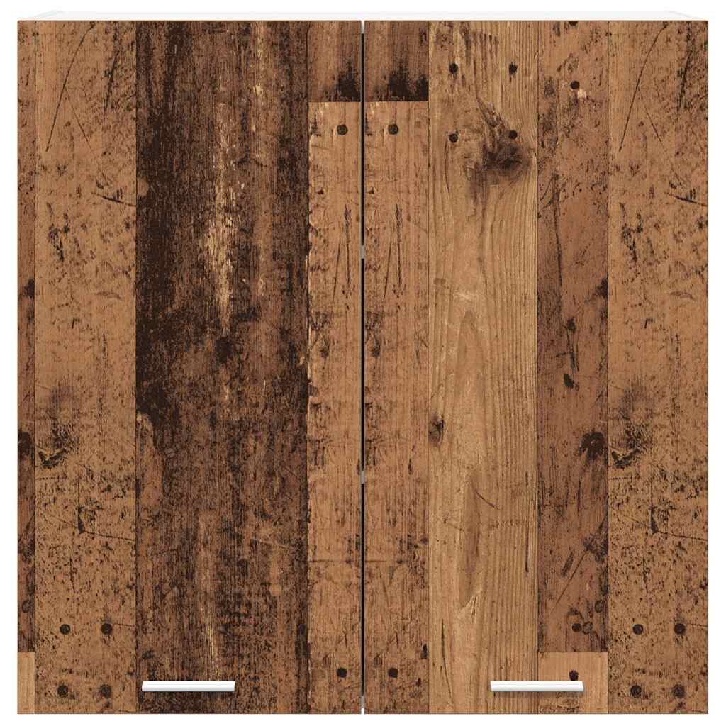 Hanging Cabinet Old Wood 80 x 31 x 80 cm Engineered Wood