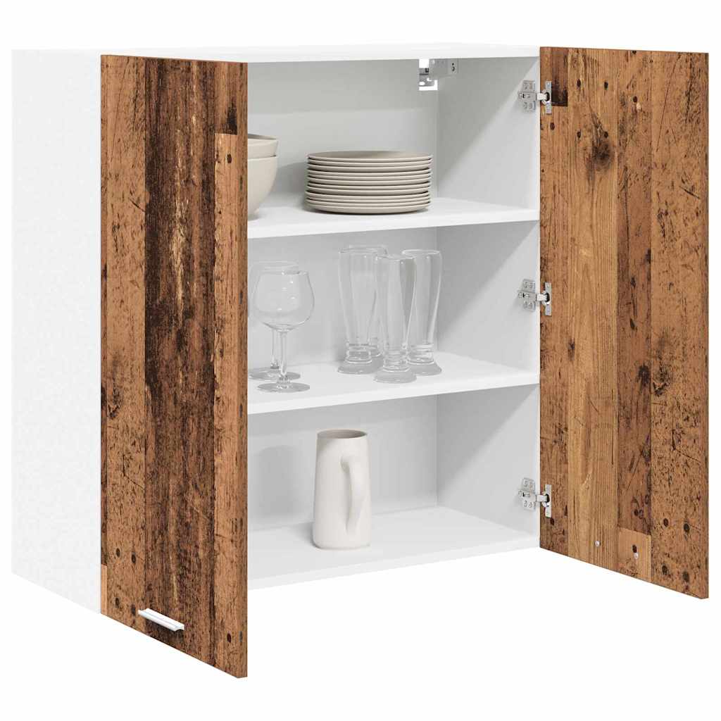 Hanging Cabinet Old Wood 80 x 31 x 80 cm Engineered Wood