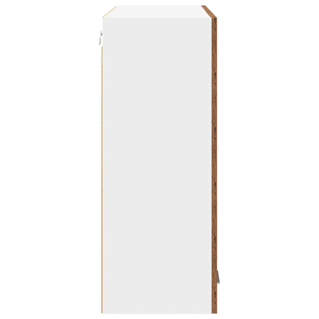 Hanging Cabinet Old Wood 80 x 31 x 80 cm Engineered Wood
