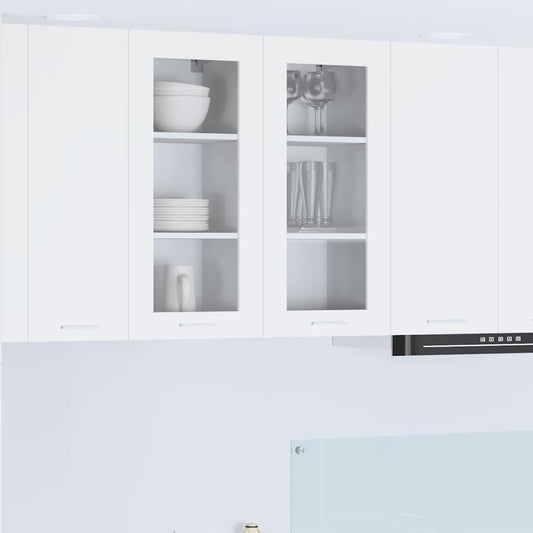 Hanging Cabinet White 40 x 31 x 80 cm Engineered Wood