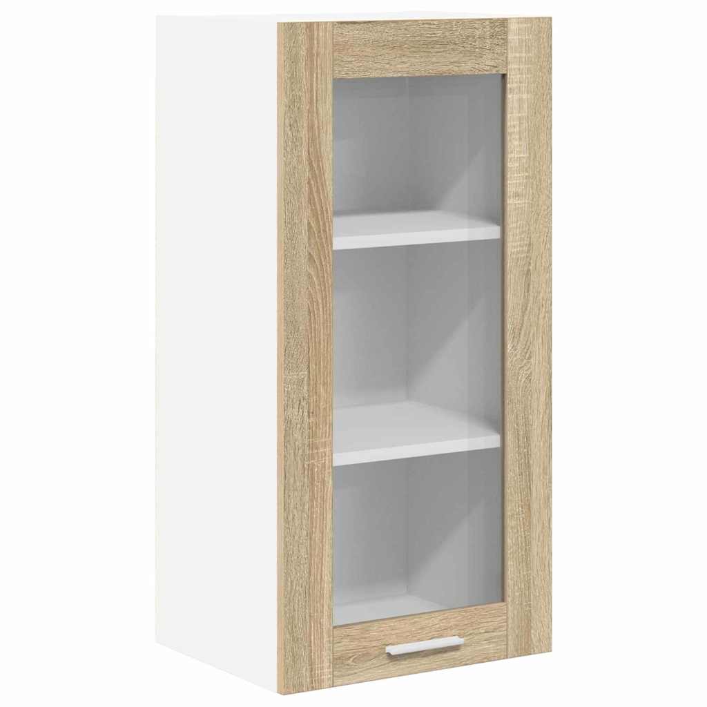 Hanging Cabinet Sonoma Oak 40 x 31 x 80 cm Engineered Wood