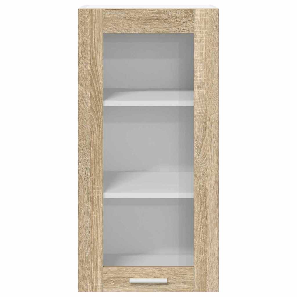 Hanging Cabinet Sonoma Oak 40 x 31 x 80 cm Engineered Wood