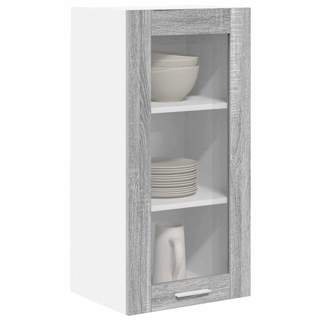 Hanging Cabinet Grey Sonoma 40 x 31 x 80 cm Engineered Wood
