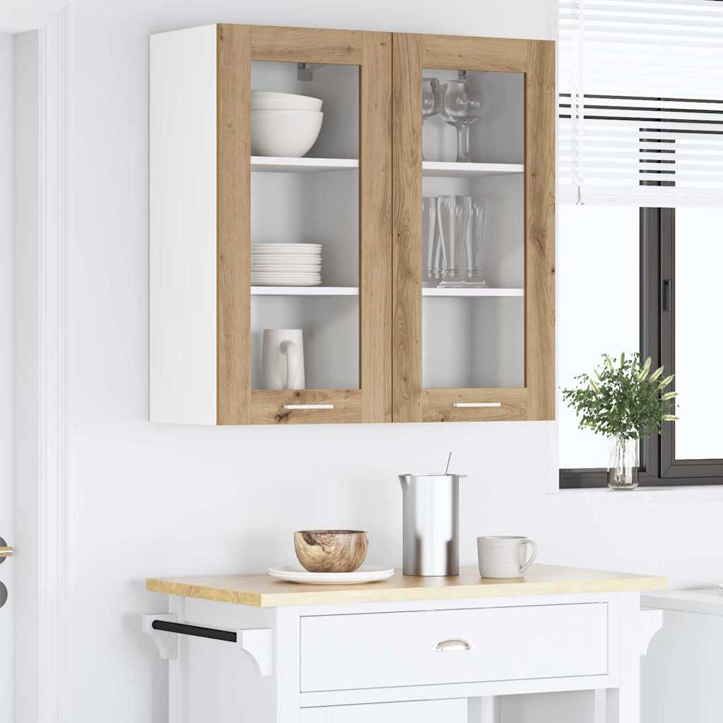 Hanging Cabinet Artisan Oak 40 x 31 x 80 cm Engineered Wood